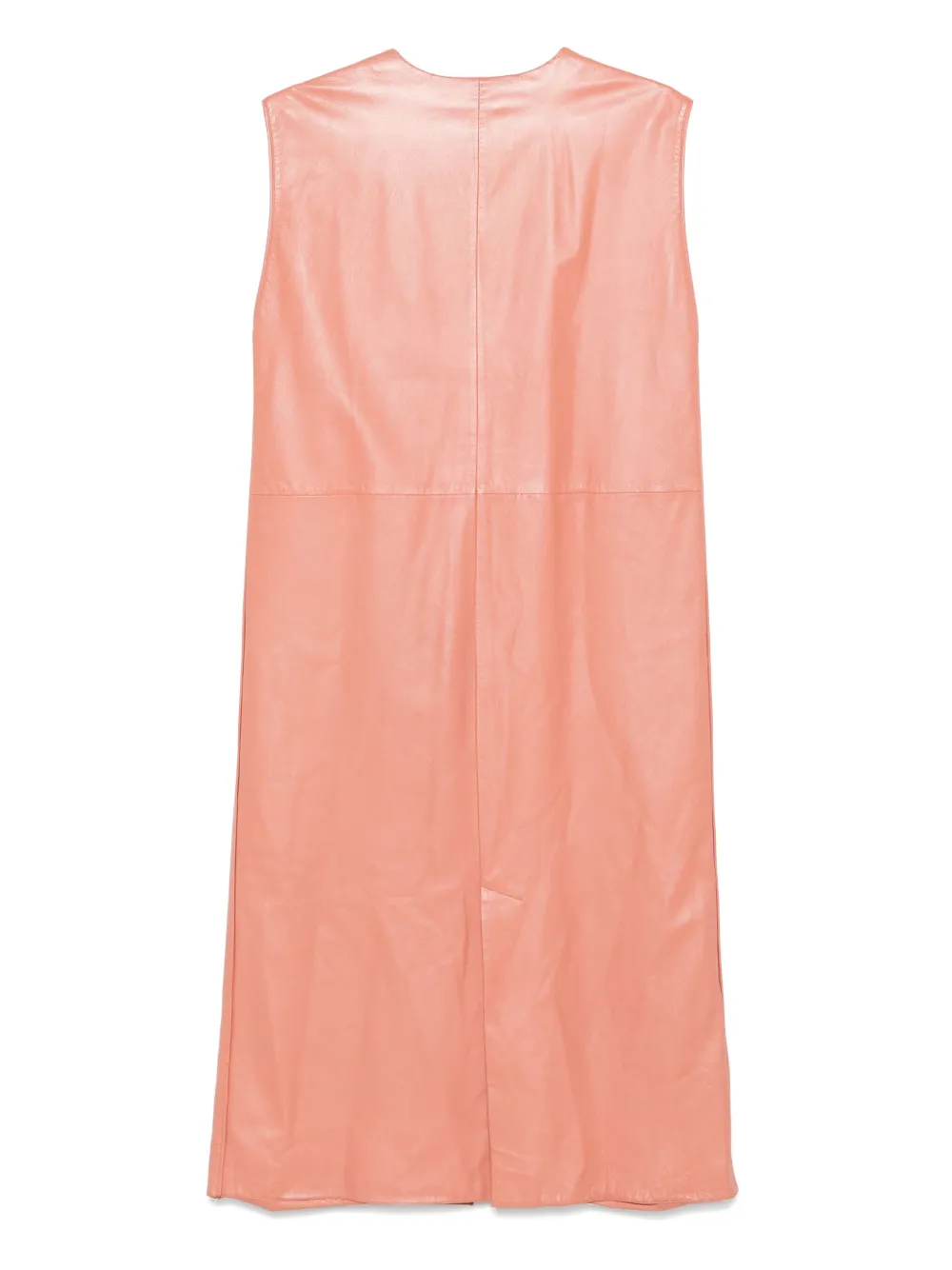 A.N.G.E.L.O. Vintage Cult 2000s leren jurk - Roze