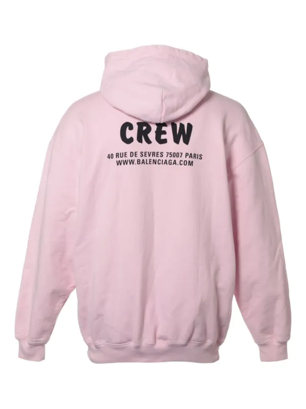 Balenciaga Pre-Owned 2020 Crew パーカー | ピンク | FARFETCH JP