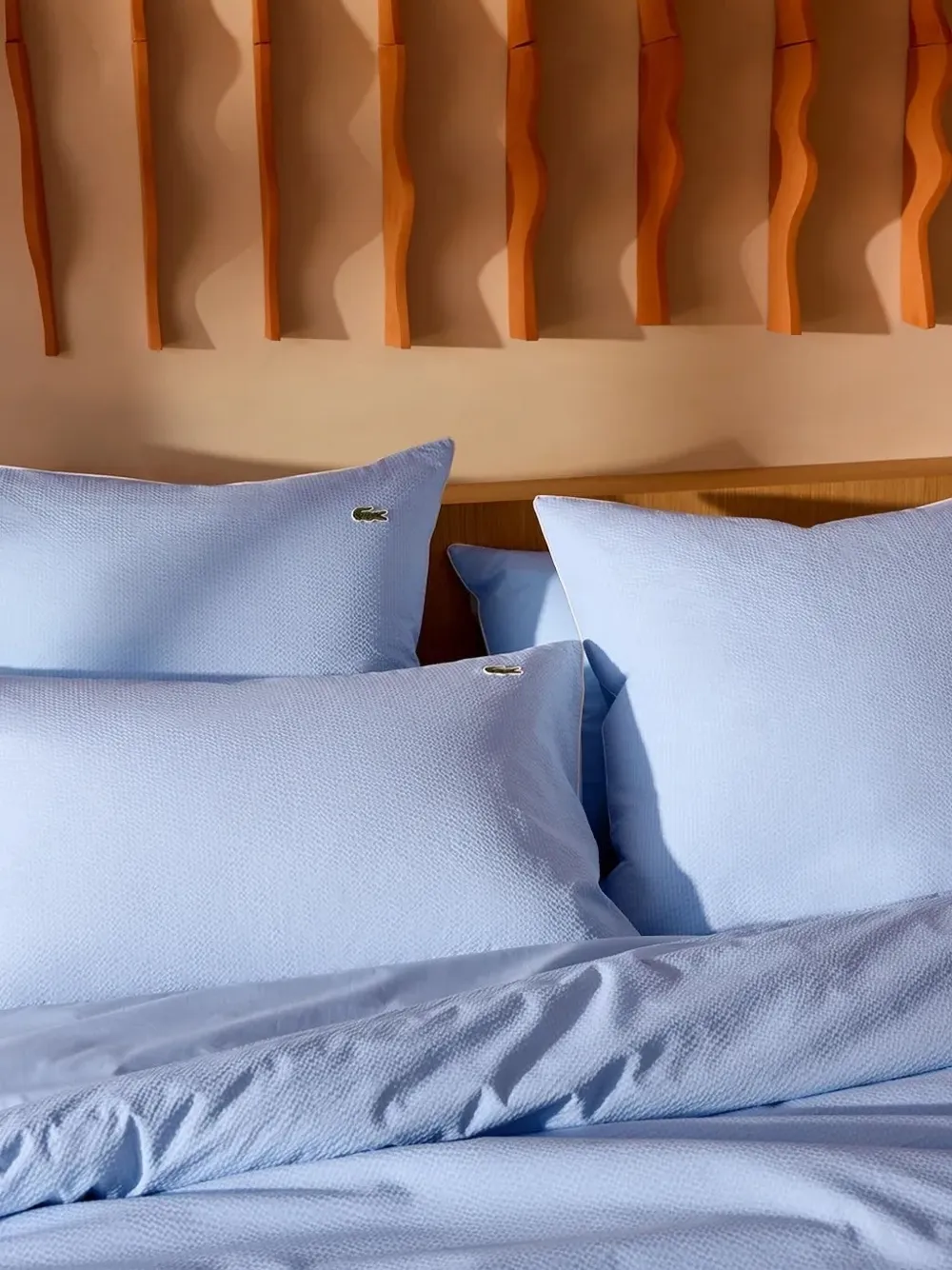 Lacoste L Tamis Bedding Set In Purple