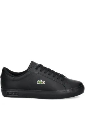 Lacoste L001 レザースニーカー | ブラック | FARFETCH JP