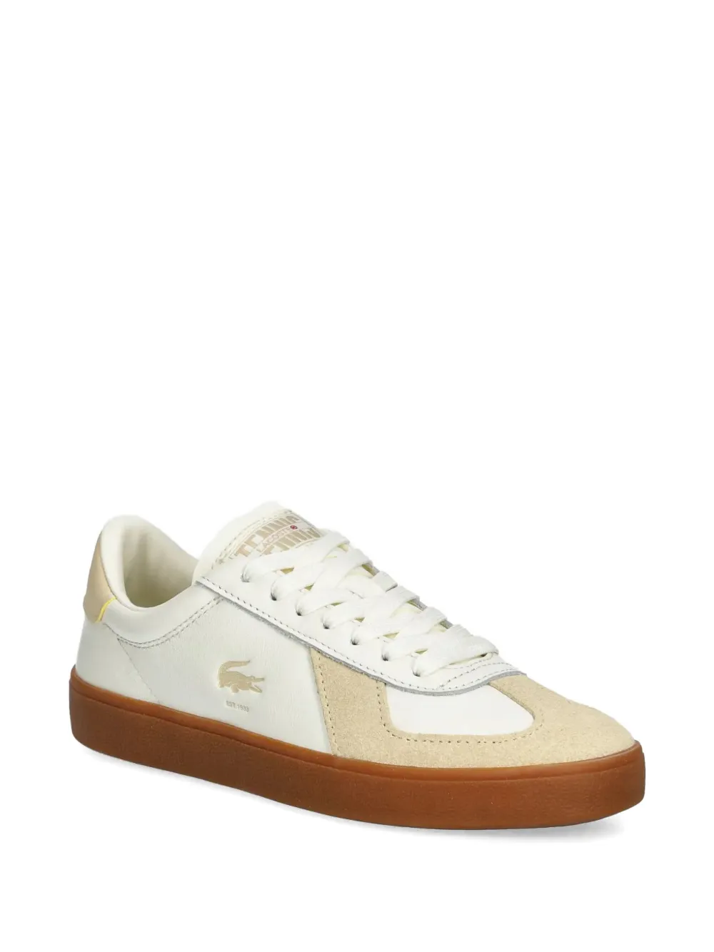 Lacoste Baseshot Pro sneakers - Geel