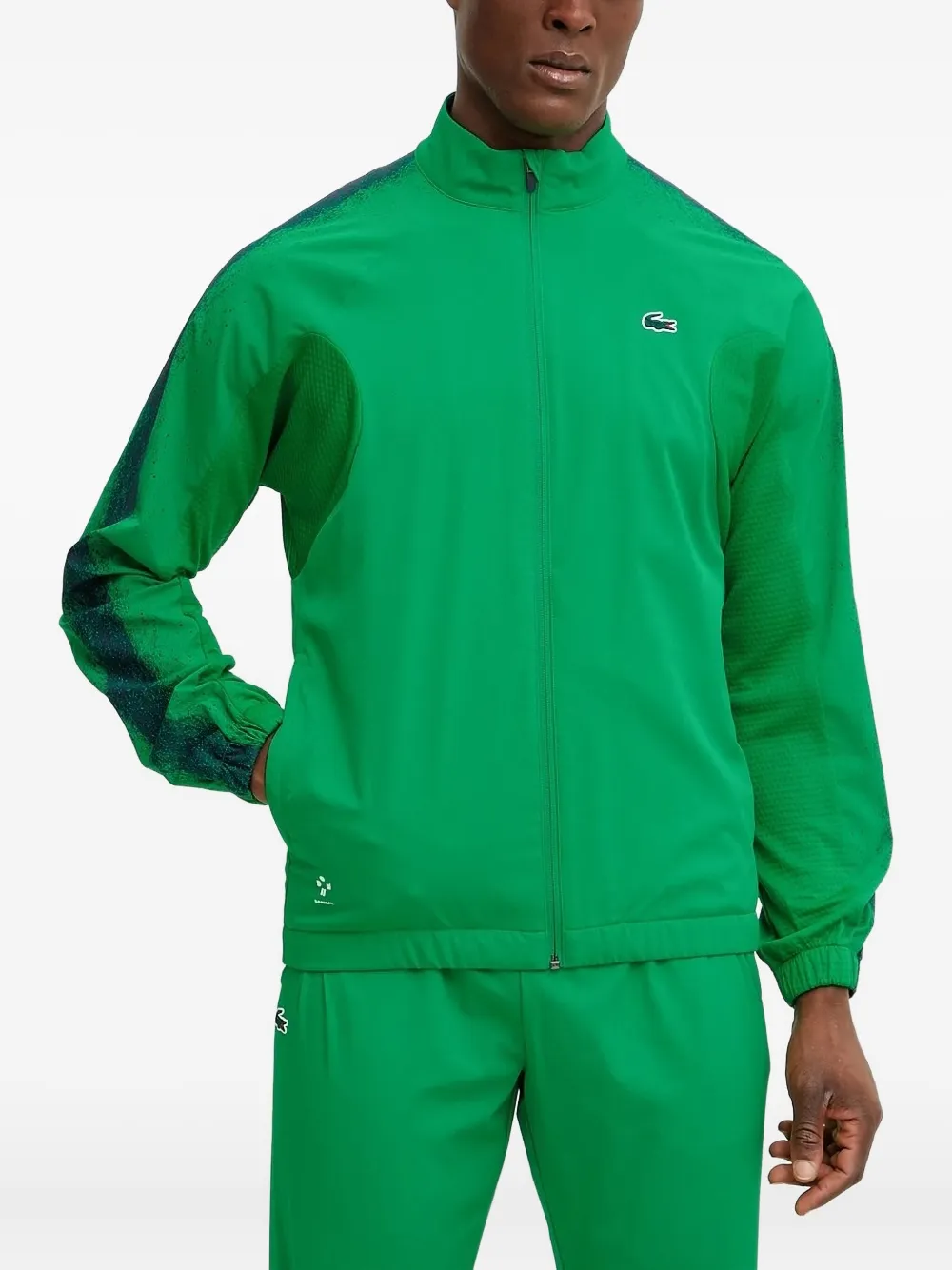 Lacoste Twee trainingsbroeken met logopatch Groen