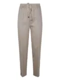 Gentry Portofino linen-blend trousers - Neutrals