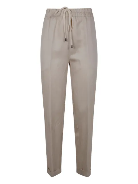 Gentry Portofino linen-blend trousers