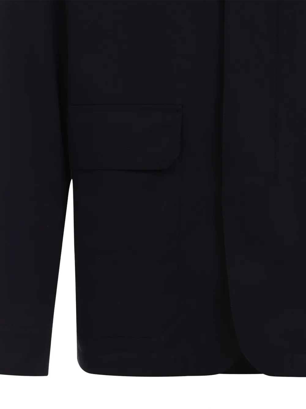 Zegna Wollen jack Blauw