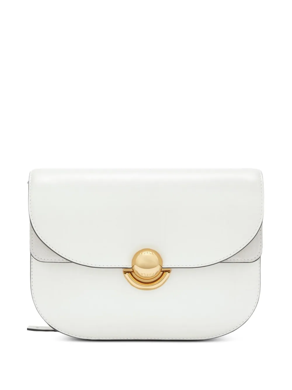 Furla small Sfera leather cross-body bag Wit