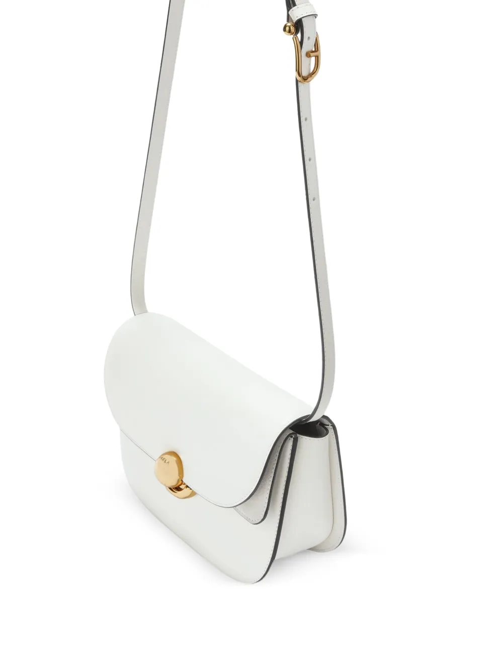 Furla small Sfera leather cross-body bag Wit