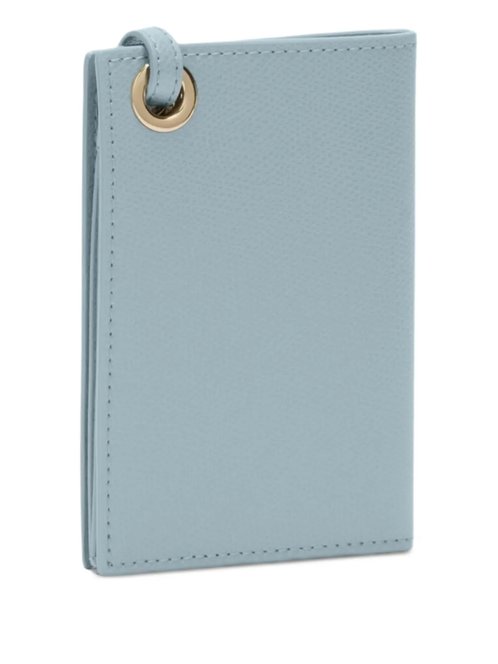 Furla Laura leren pasjeshouder met bandje Blauw