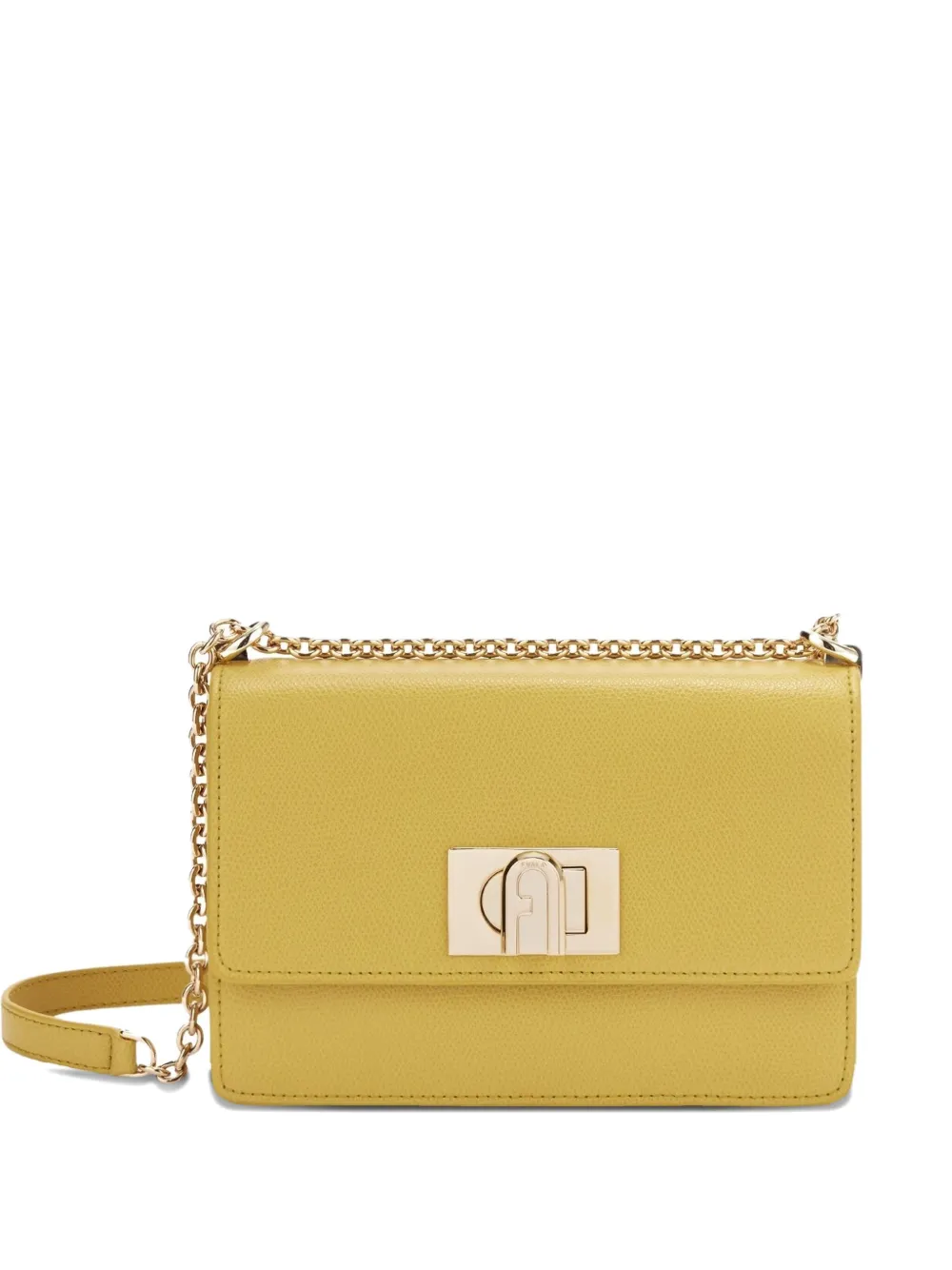 Furla Mini 1927 Cross Body Bag In Yellow