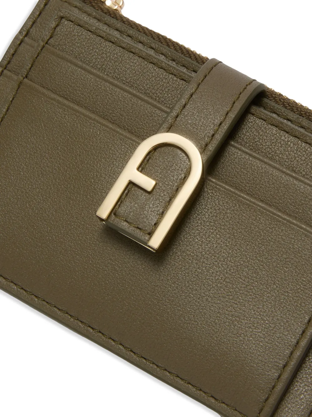 Furla Leren portemonnee Groen