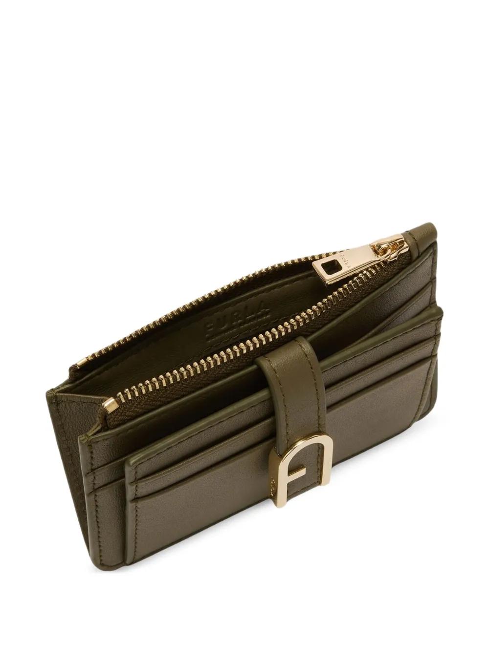 Furla Leren portemonnee Groen