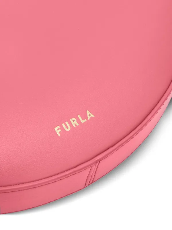 Furla Delizia half-moon Zip Shoulder Bag | Pink | FARFETCH