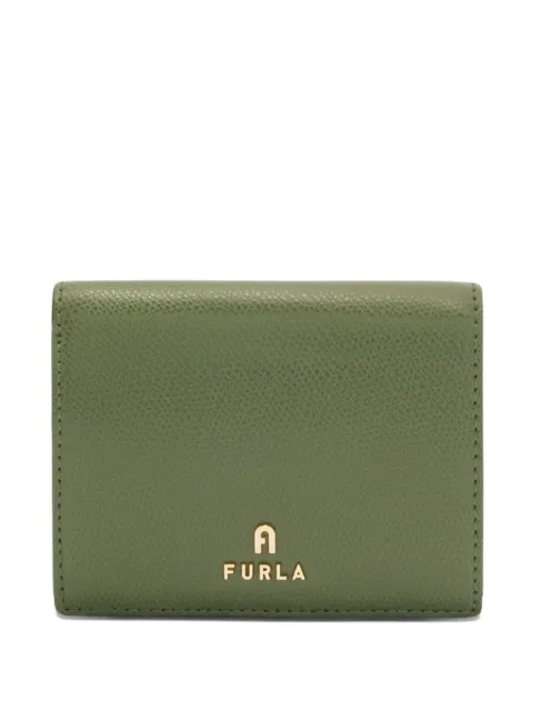 Furla Camelia leather logo wallet