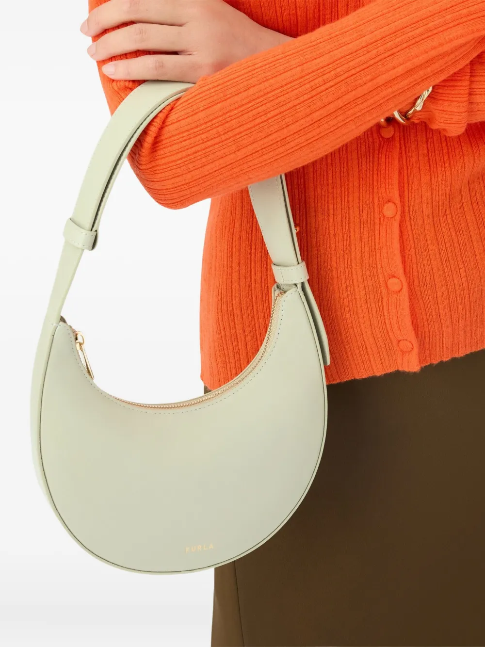 Furla Delizia top-handle mini bag Beige