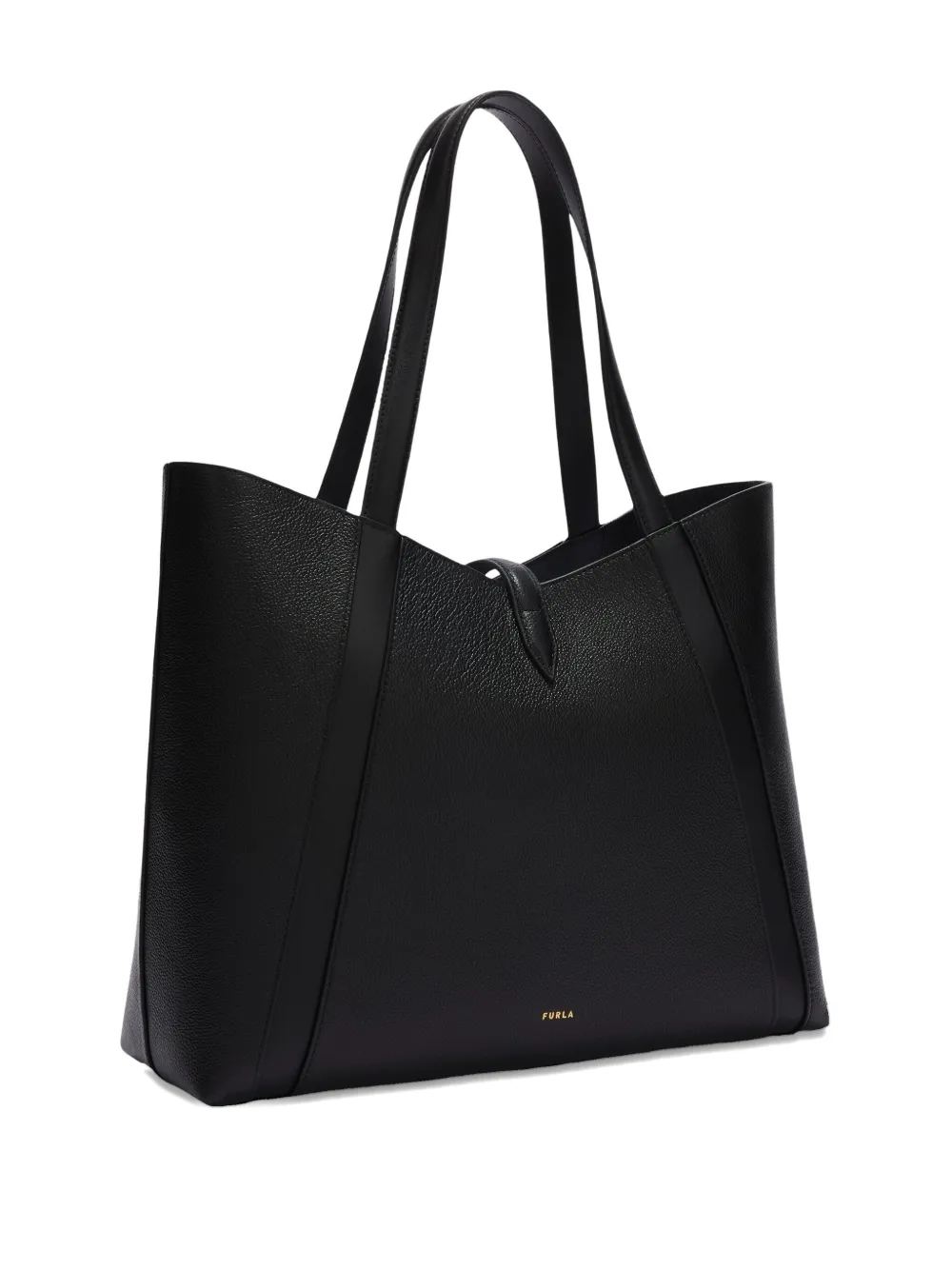 Furla large Goccia tote bag - Zwart