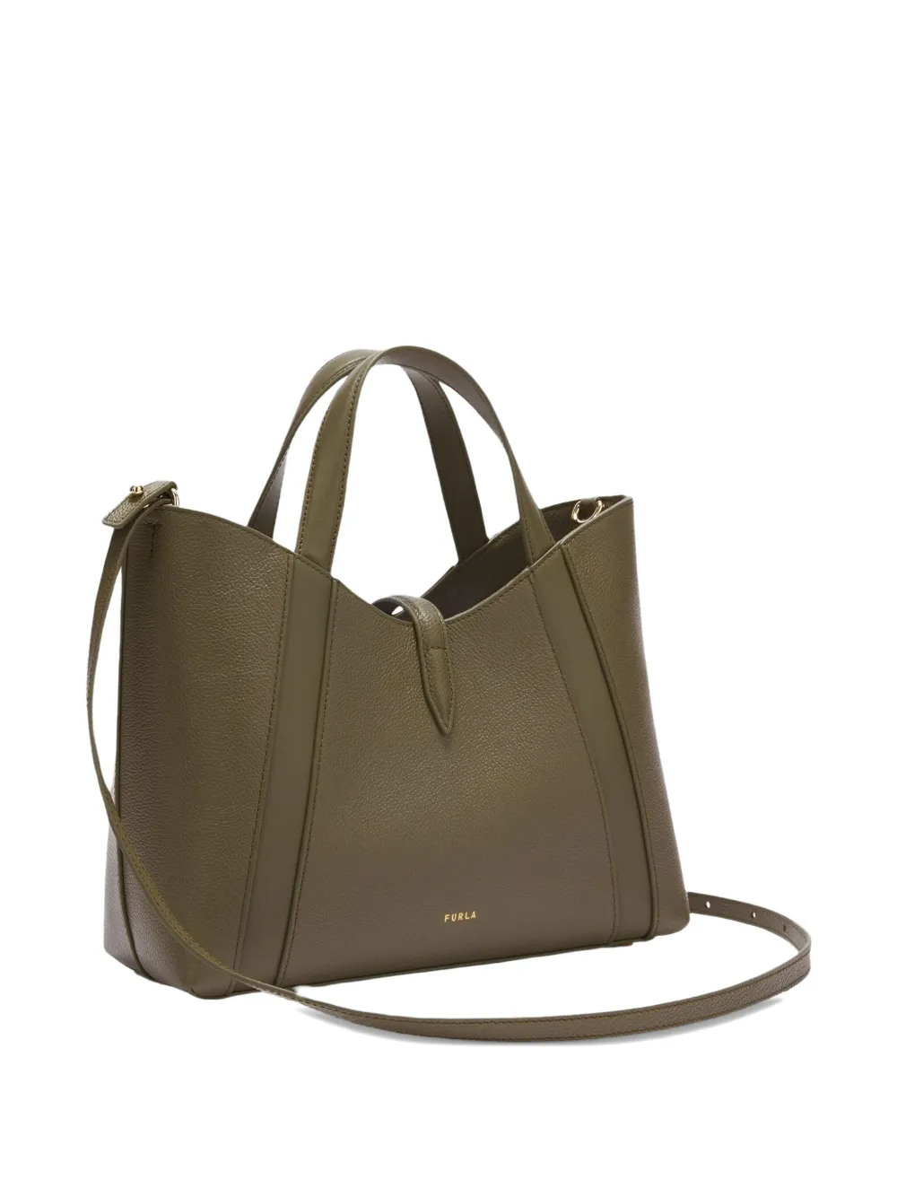 Furla Goccia tote bag - Groen