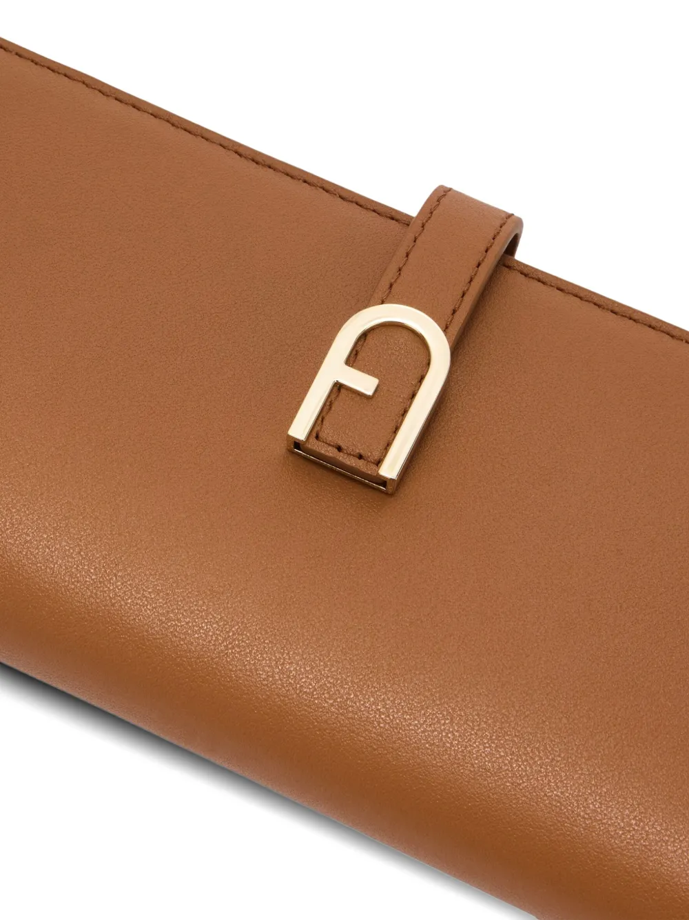 Furla Leren portemonnee Bruin