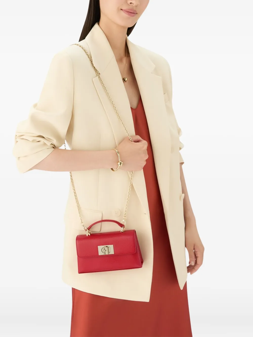 Furla 1927 kleine tas Rood