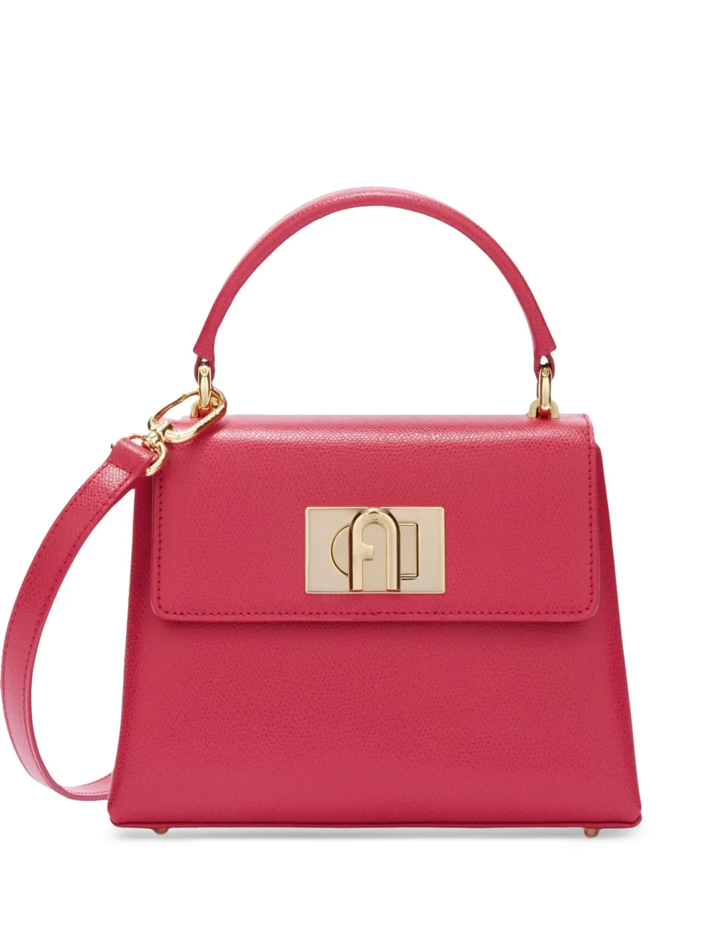 Furla mini Furla 1927 top-handle flap bag - Rosso