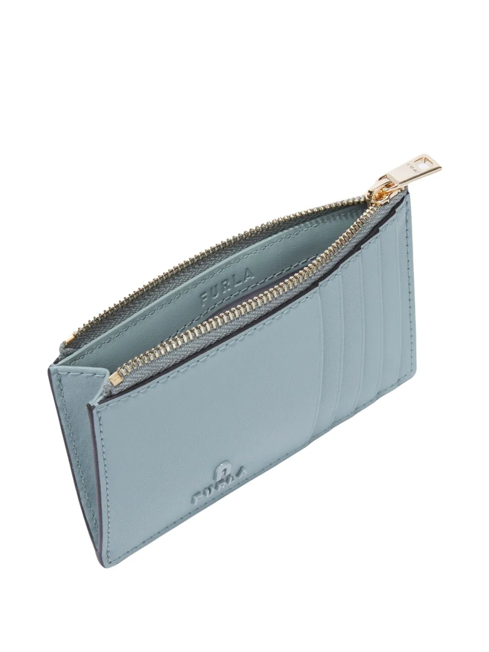 Furla Leren pasjeshouder Blauw