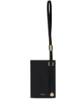 Furla Laura leather strap cardholder - Black