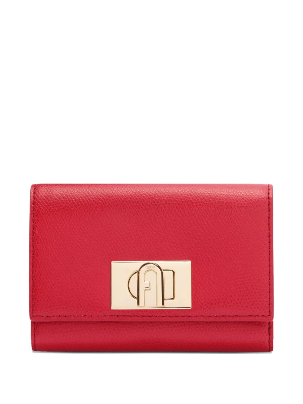 Furla 1927 Tri-fold Wallet In Red
