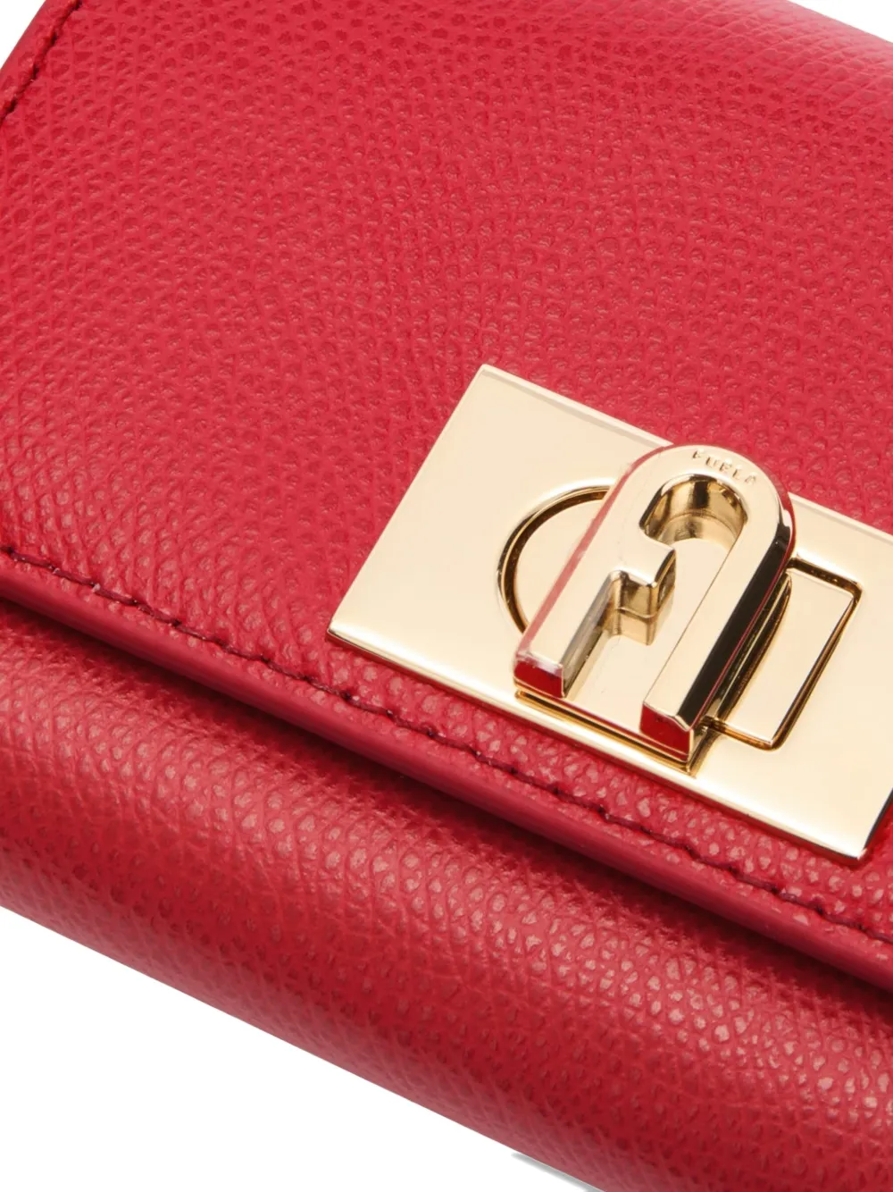 Furla 1927 tri-fold wallet Rood