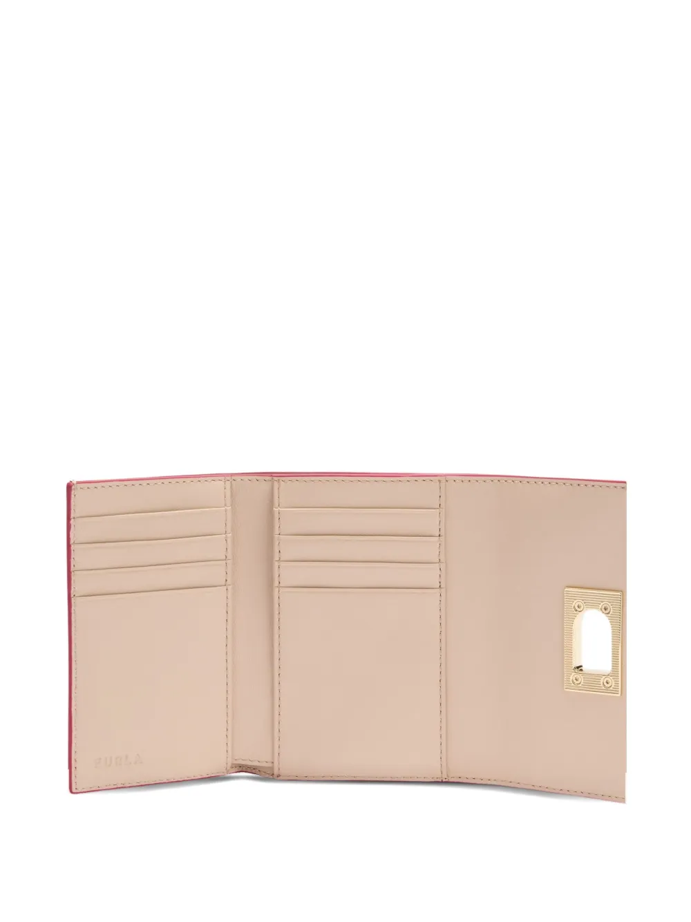 Furla 1927 tri-fold wallet Rood