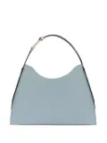 Furla curved-handle leather shoulder bag - Blue