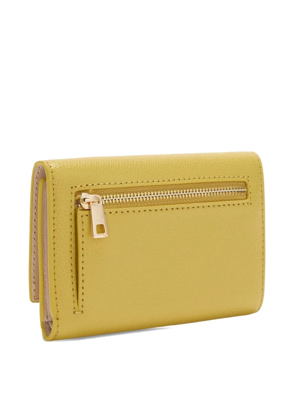 Furla 1927 twist-lock wallet - Geel