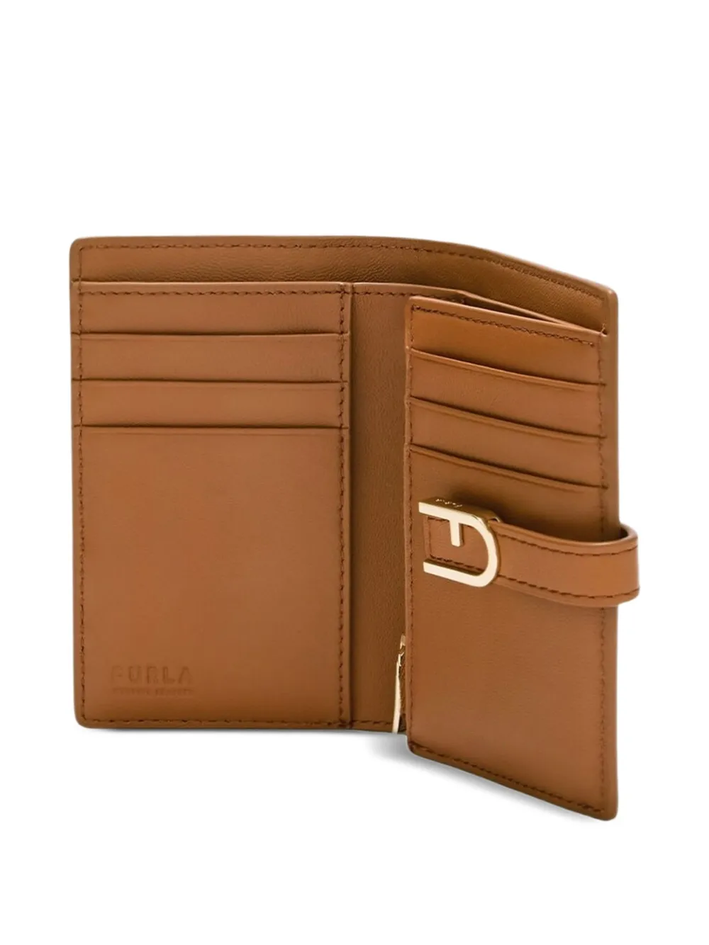 Shop Furla Flow Compact Wallet