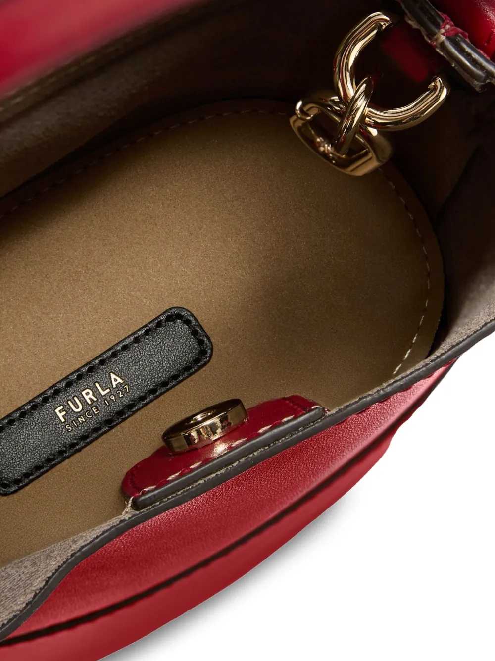 Furla Sfera mini-tas met handvat Rood