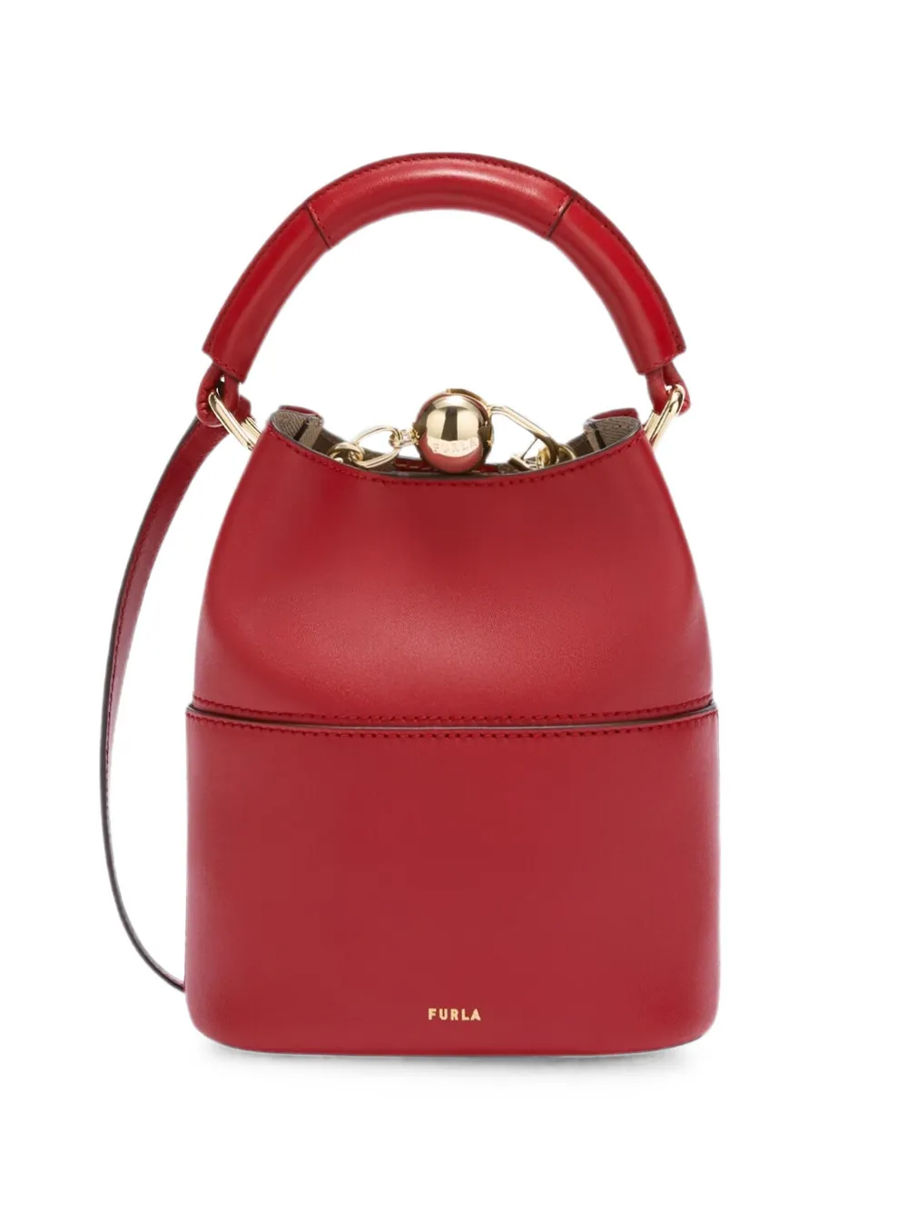 Furla mini Sfera top-handle bag - Red