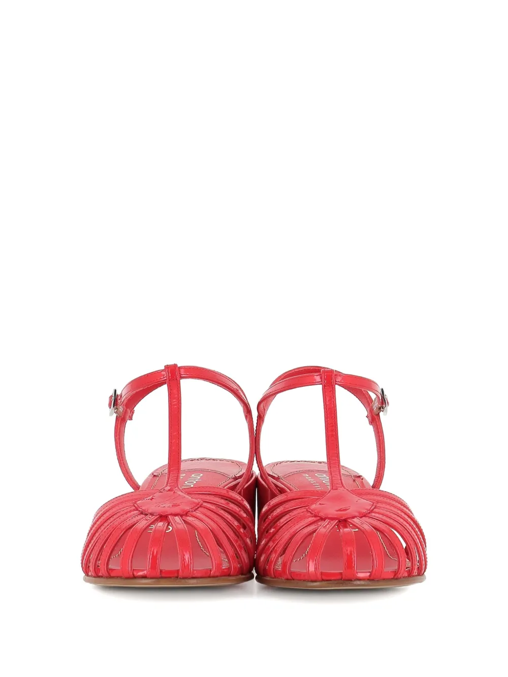 Antonio Barbato Maestri Veneziani caged pumps Red