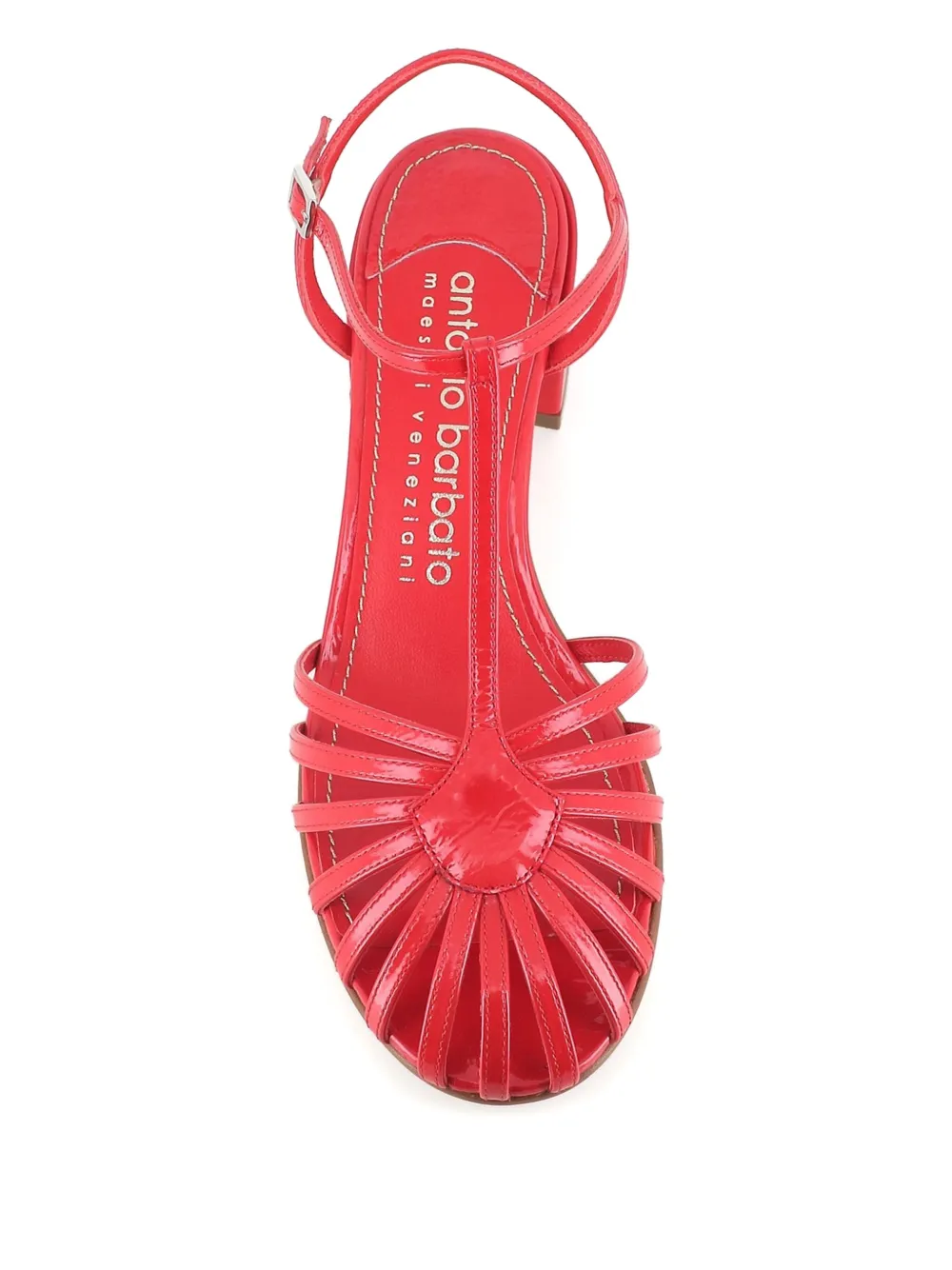 Antonio Barbato Maestri Veneziani caged pumps Red
