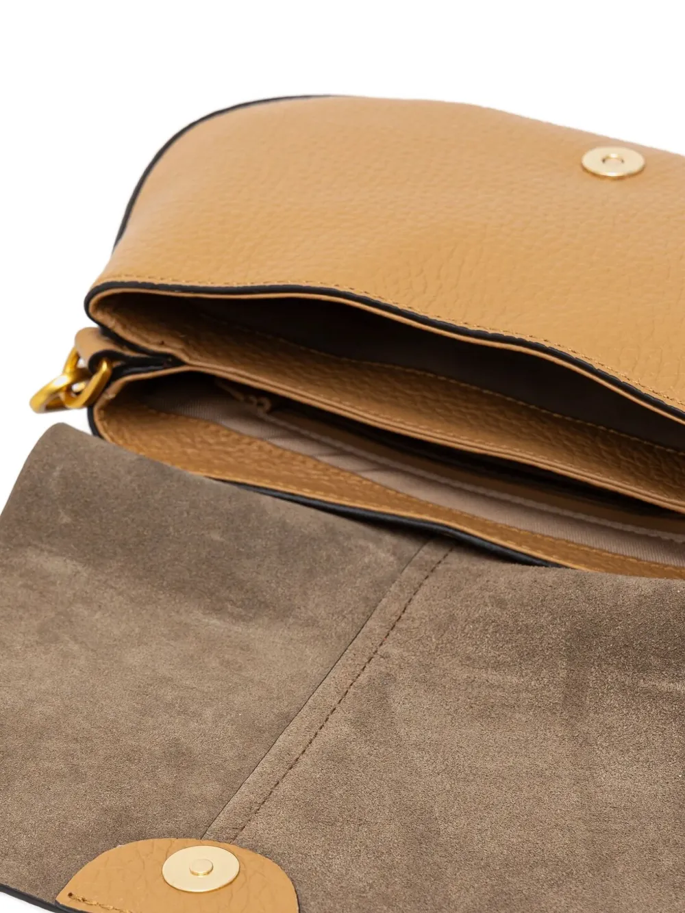 GIANNI CHIARINI Schoudertas met textuur Beige