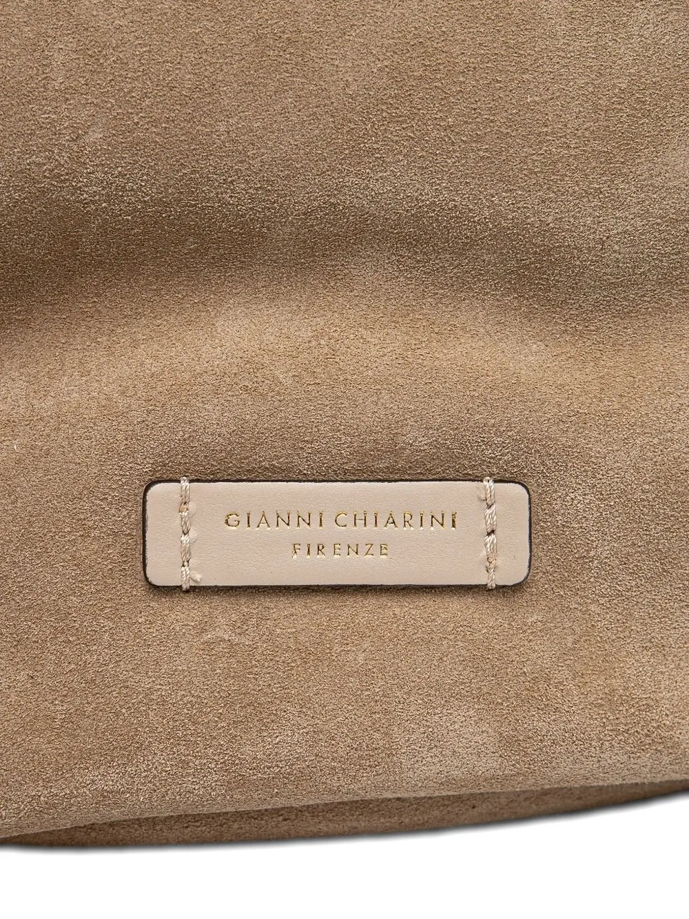 GIANNI CHIARINI Dory suède shopper Bruin