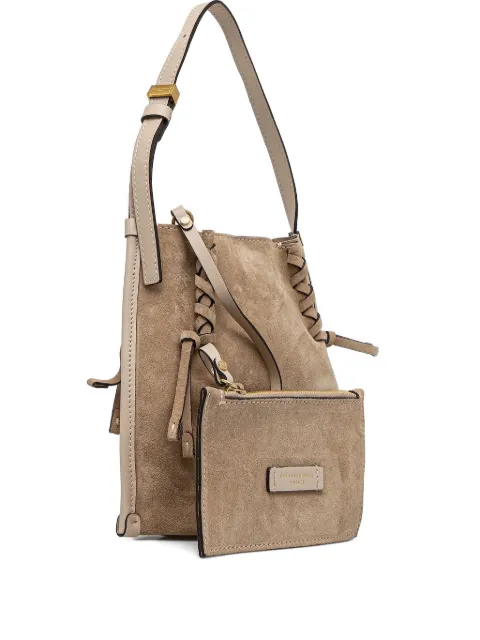 GIANNI CHIARINI Dory suede tote bag