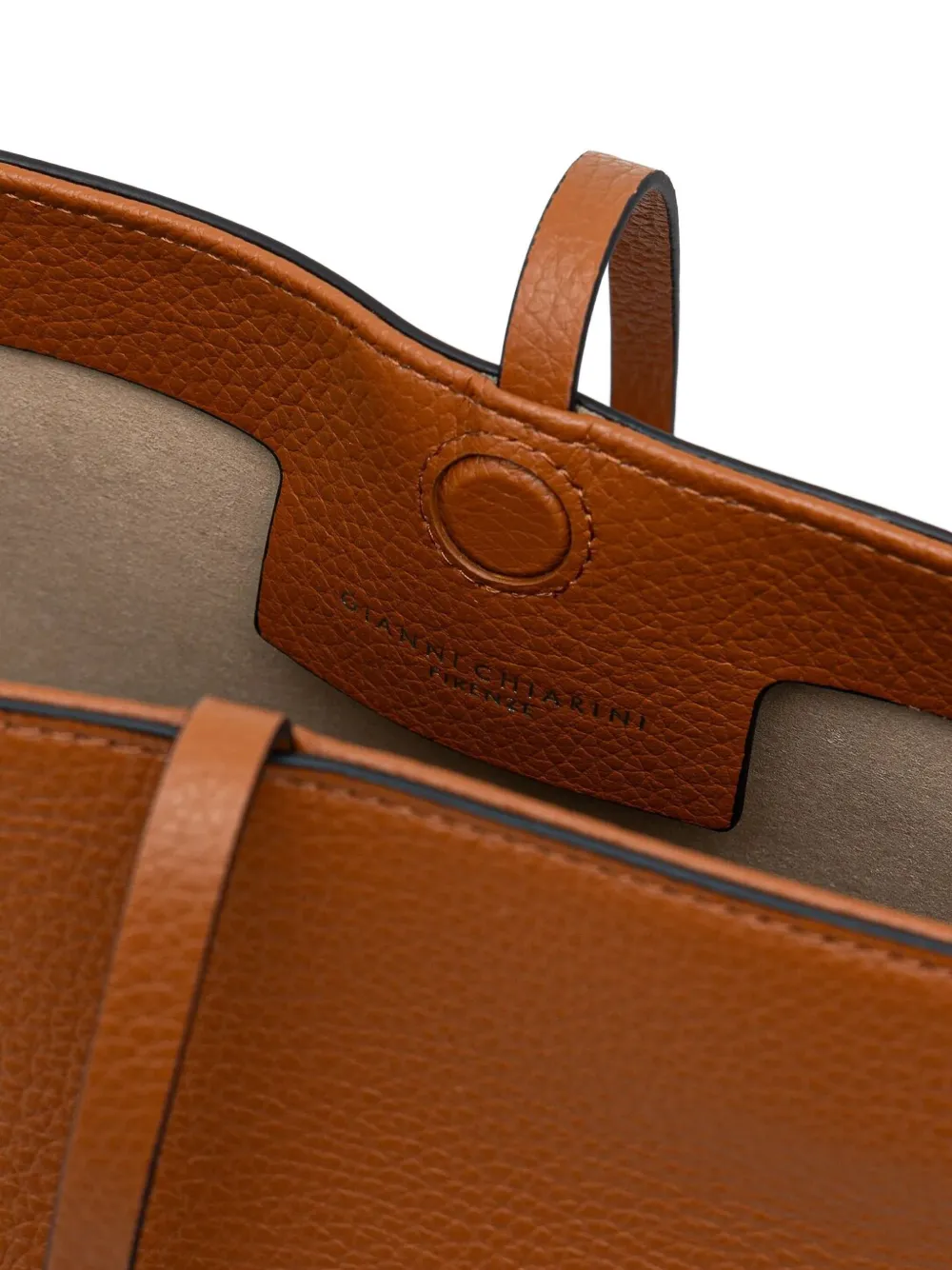 GIANNI CHIARINI Bucket-tas met afneembare buidel Bruin