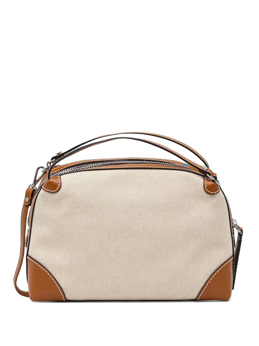GIANNI CHIARINI Alifa canvas dual-handle tote bag | Neutrals | Image 1