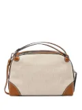 GIANNI CHIARINI Alifa canvas dual-handle tote bag - Neutrals