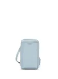 GIANNI CHIARINI zip-fastening leather phone bag - Blue