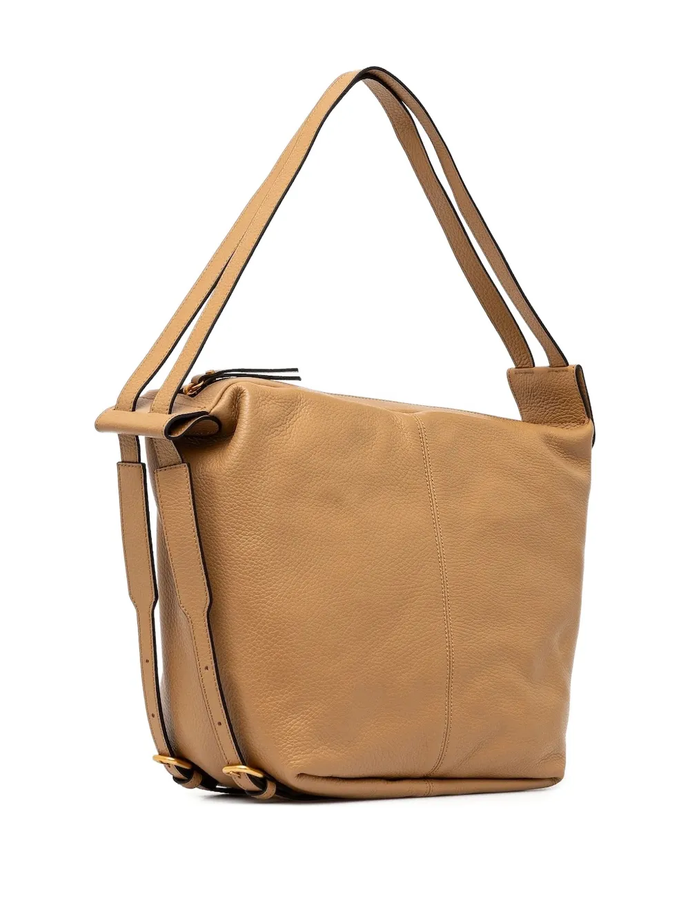 GIANNI CHIARINI Shopper met gesp - Bruin