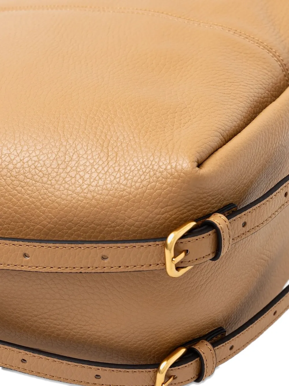 GIANNI CHIARINI Shopper met gesp Bruin