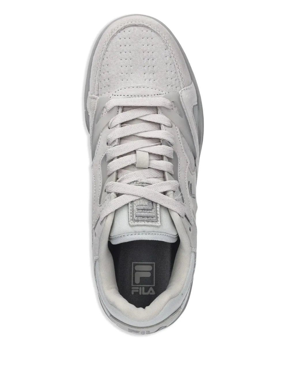 Fila Wayne Lvt Suede Low-top Sneakers In Gray