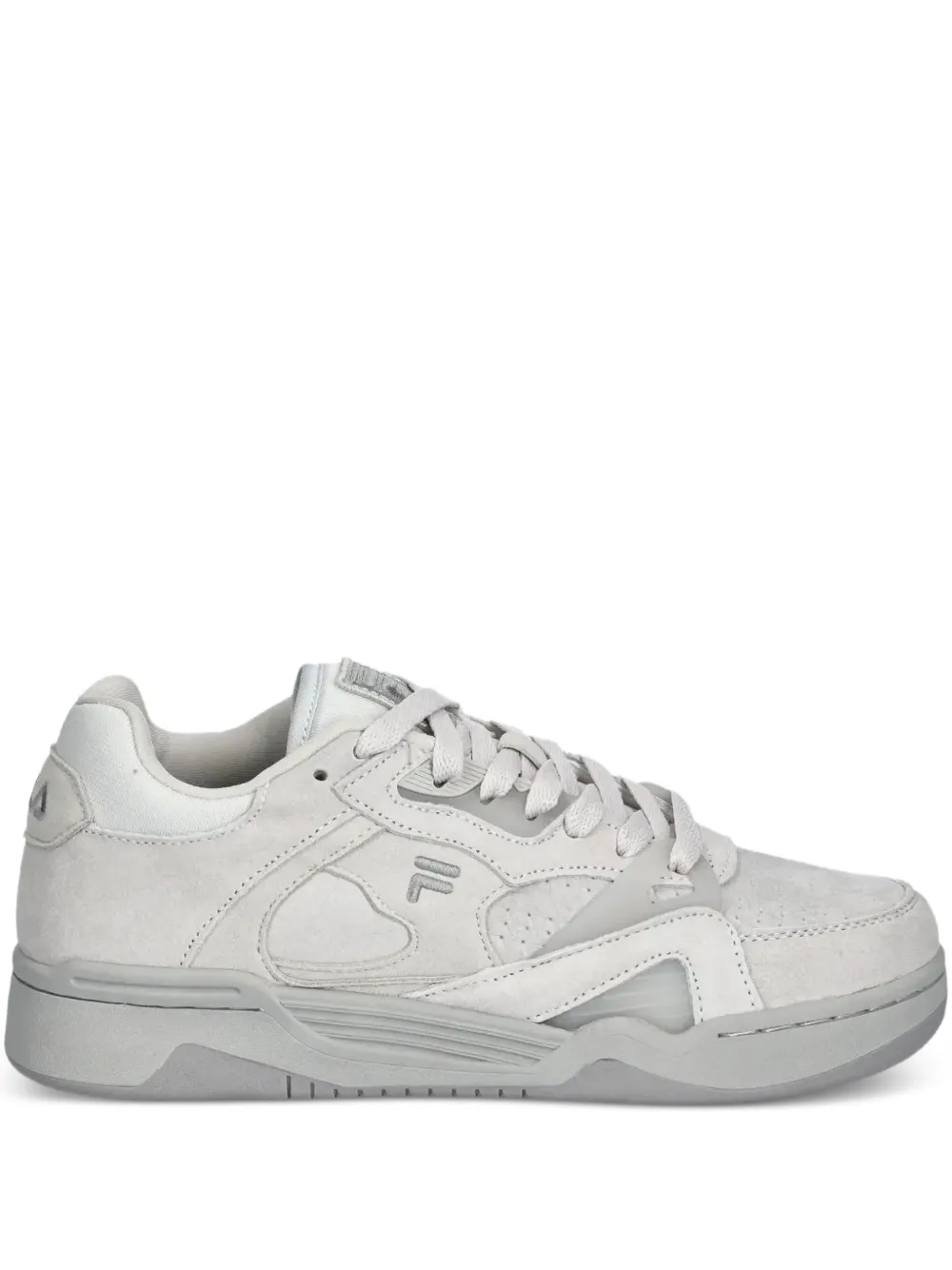 Fila Wayne Lvt Suede Low-top Sneakers In Gray