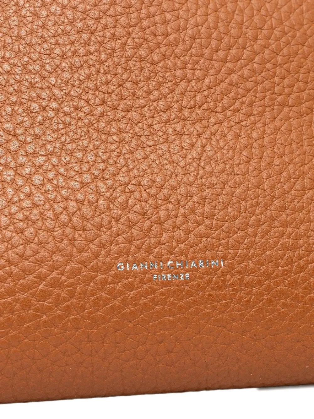 GIANNI CHIARINI Boekentas met gewelfde top Bruin