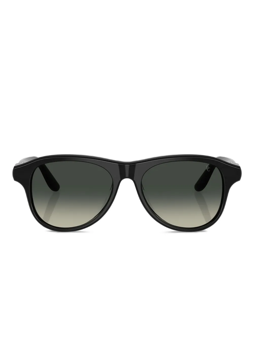 Brunello Cucinelli round-frame sunglasses Zwart