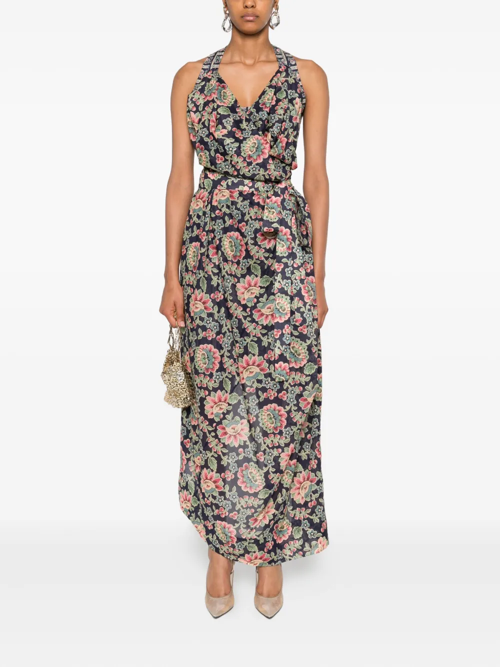 Vivienne Westwood Betty Ballerina jurk met racerback Blauw
