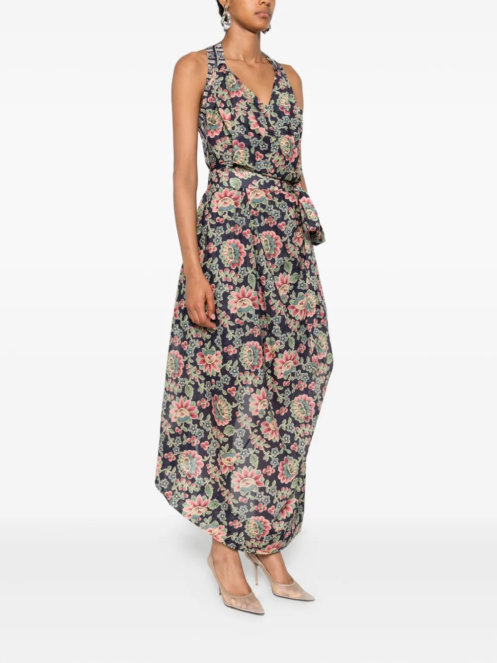 Vivienne Westwood Betty Ballerina jurk met racerback Blauw